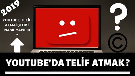 Youtube telif hakkından kurtulma Youtube telif